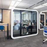 Modular soundproof meeting pod for sale with easy assembly and modern design
