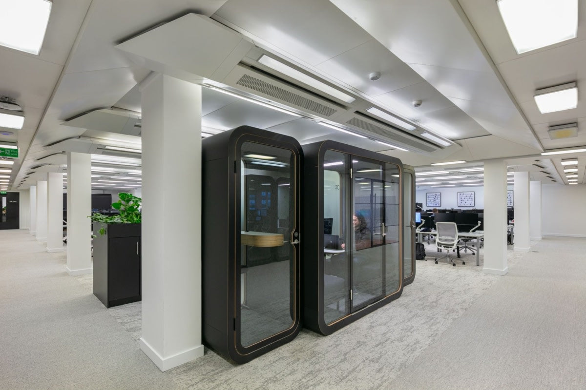 Office pods for video calls and meetings