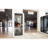 soundproof Cabine with ventilation and light for video calls 